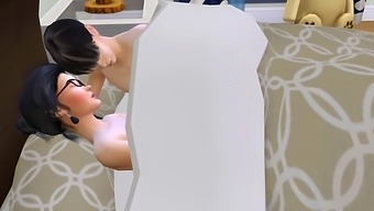 Young Asian Man Masturbates In Front Of Computer And Then Sneaks Into His Sister'S Room