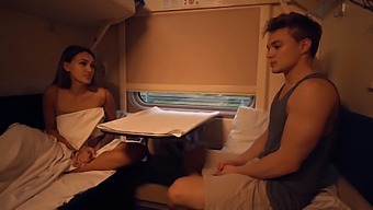 A Chance Encounter Leads To Steamy Sex On A Train