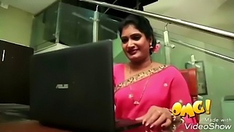 Indian Aunty'S Homemade Video With 18-Year-Old Teen