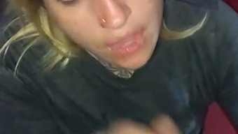 Deep Throat Facial Cumshot On Pretty Face