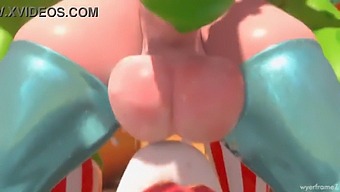 Futa Princess Gets A Sloppy Blowjob From Horny Slut